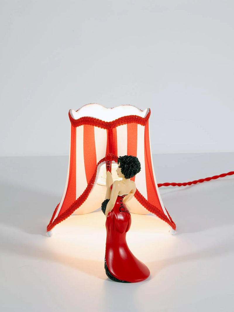 Seletti Circus Lucy table lamp red/multi 26cm, UK version