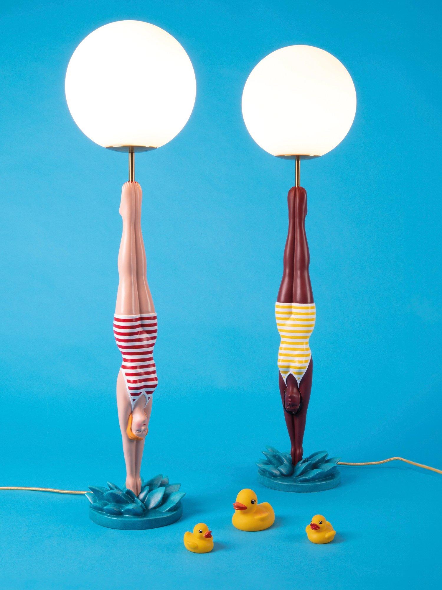 Seletti Lady Diver table lamp large - British product