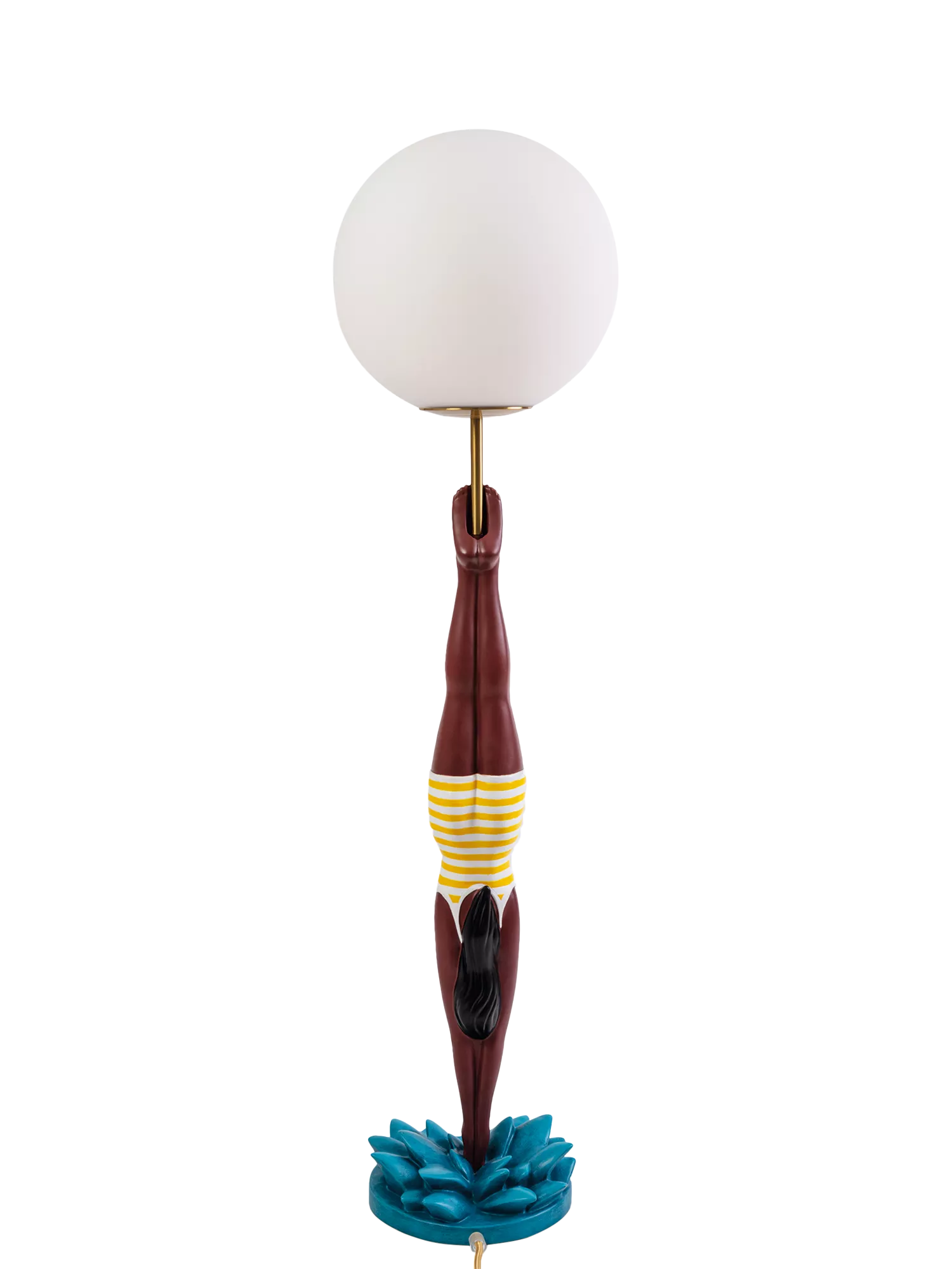 Seletti Lady Diver table lamp yellow, UK version