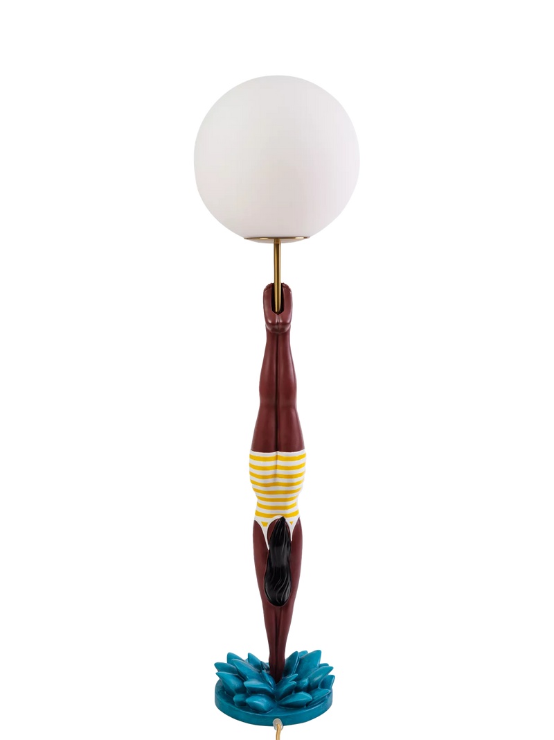 Seletti Lady Diver table lamp yellow, UK version