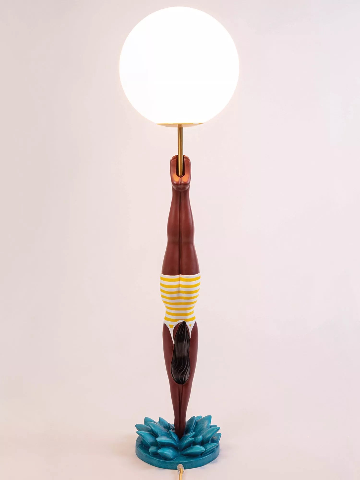 Seletti Lady Diver table lamp yellow, UK version