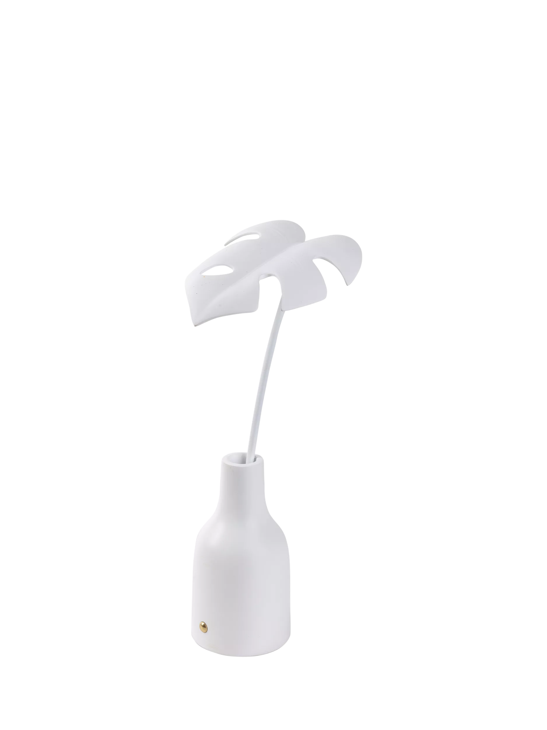 Seletti Delicio leaf table lamp white, imported from the UK