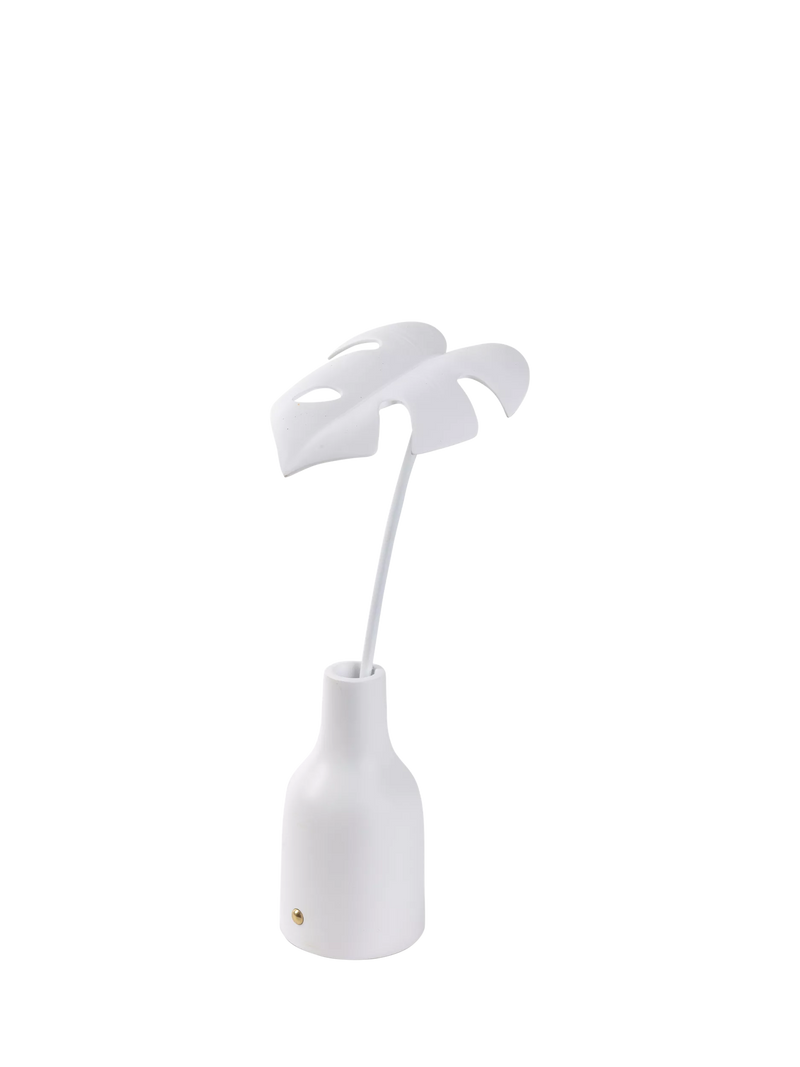 Seletti Delicio leaf table lamp white, imported from the UK