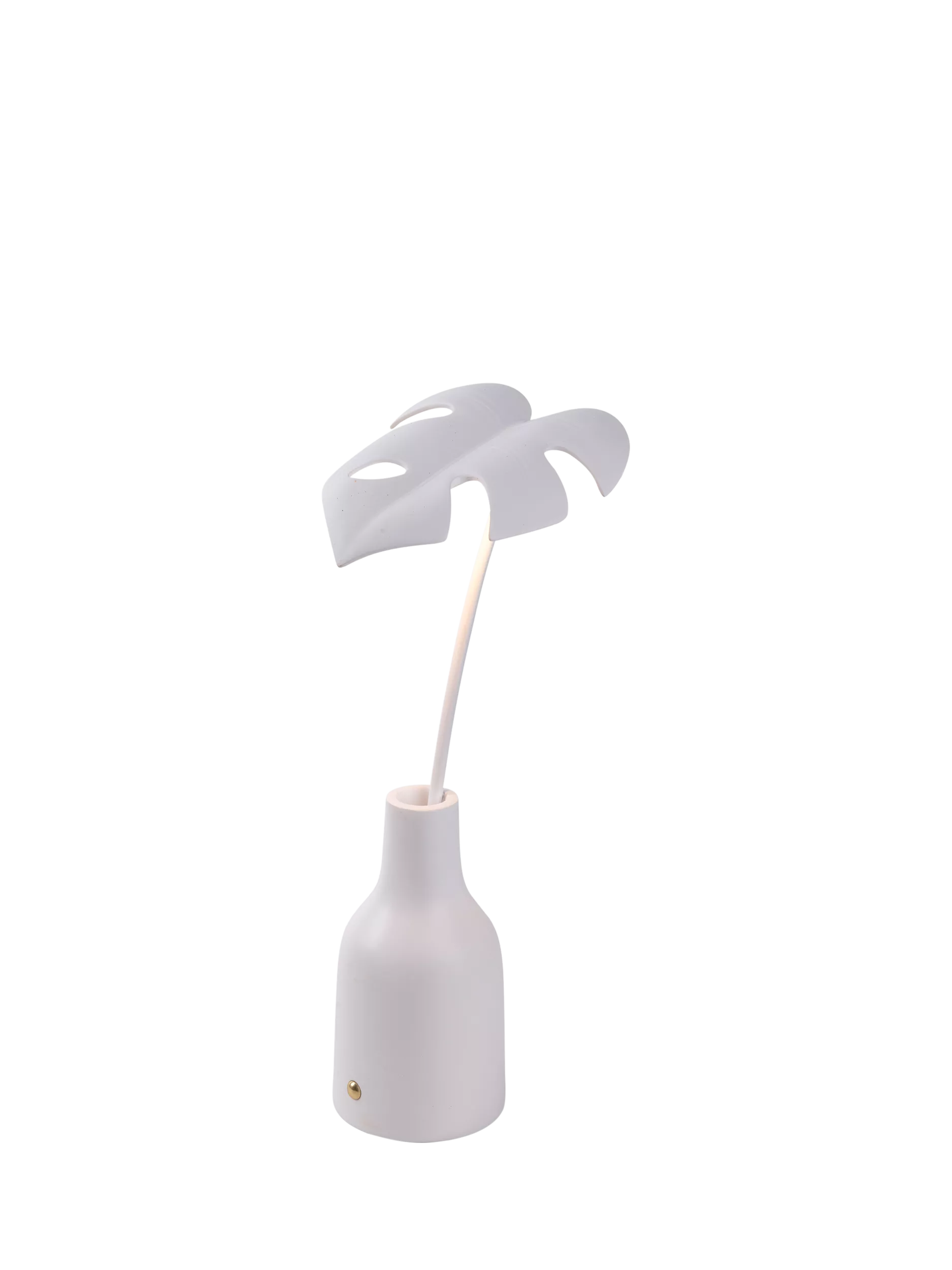 Seletti Delicio leaf table lamp white, imported from the UK