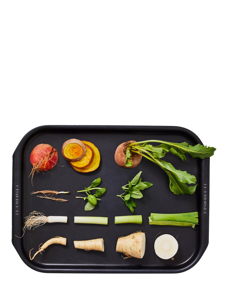 Le Creuset hard anodised non-stick oven tray 28cm, UK version