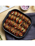 Le Creuset hard anodised aluminium non-stick square roasting tin 22cm, UK version