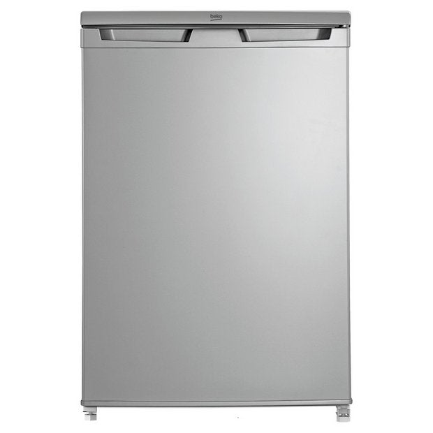 Beko under counter fridge freezer silver - British product
