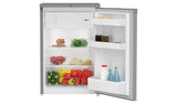 Beko under counter fridge freezer silver - British product