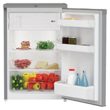 Beko under counter fridge freezer silver - British product