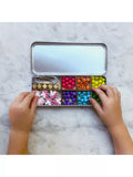Cotton Twist unicorn beaded bracelet making kit in tin (British brand)
