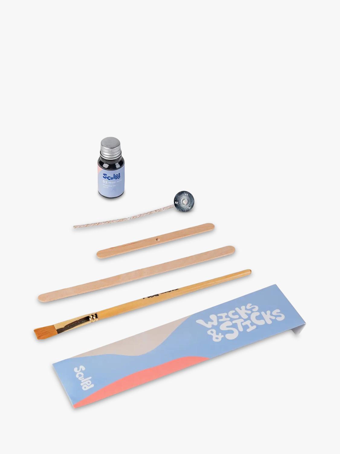 Sculpd Ginger and Orange candle making kit, UK version