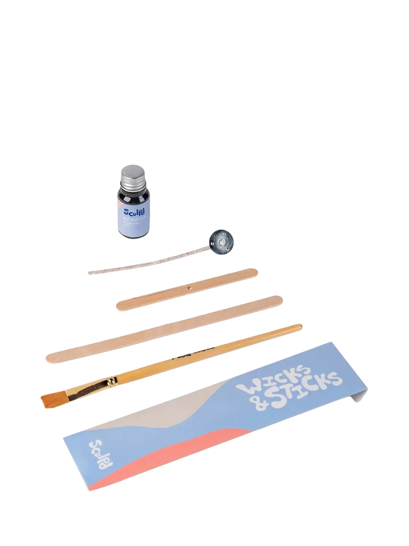 Sculpd Ginger and Orange candle making kit, UK version