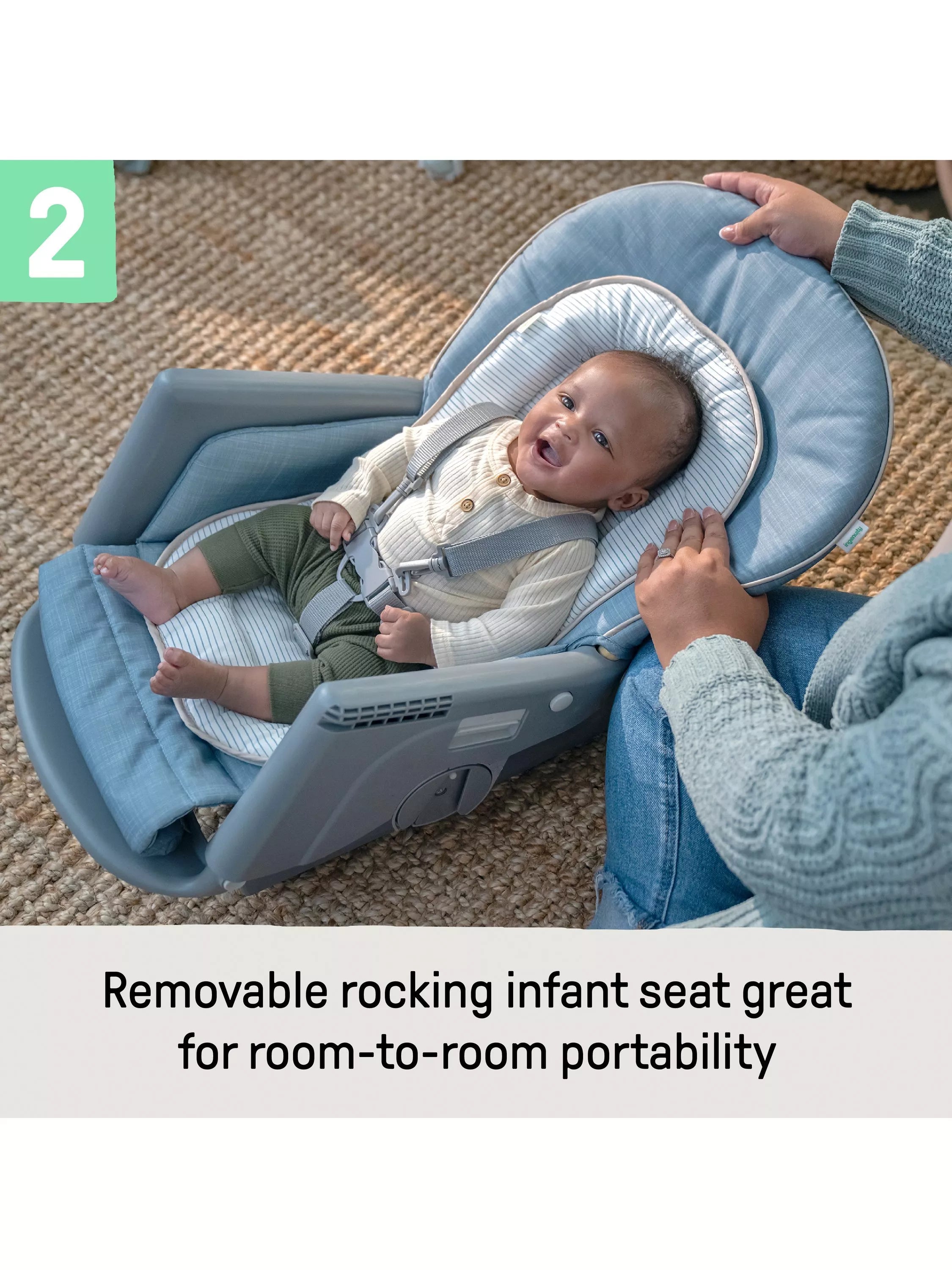 Ingenuity Proper Positioner 7-in-1 Highchair, UK version