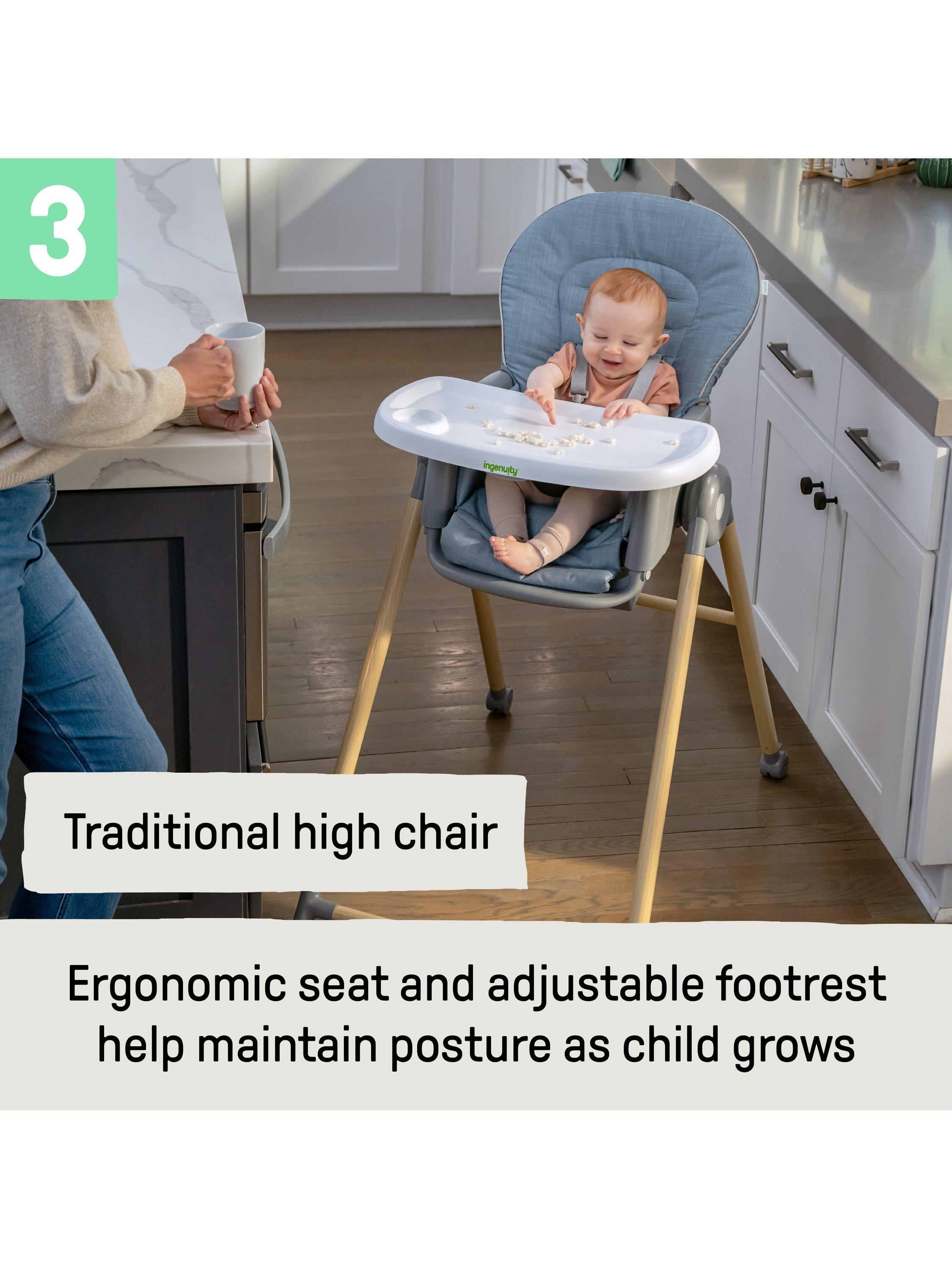 Ingenuity Proper Positioner 7-in-1 Highchair, UK version