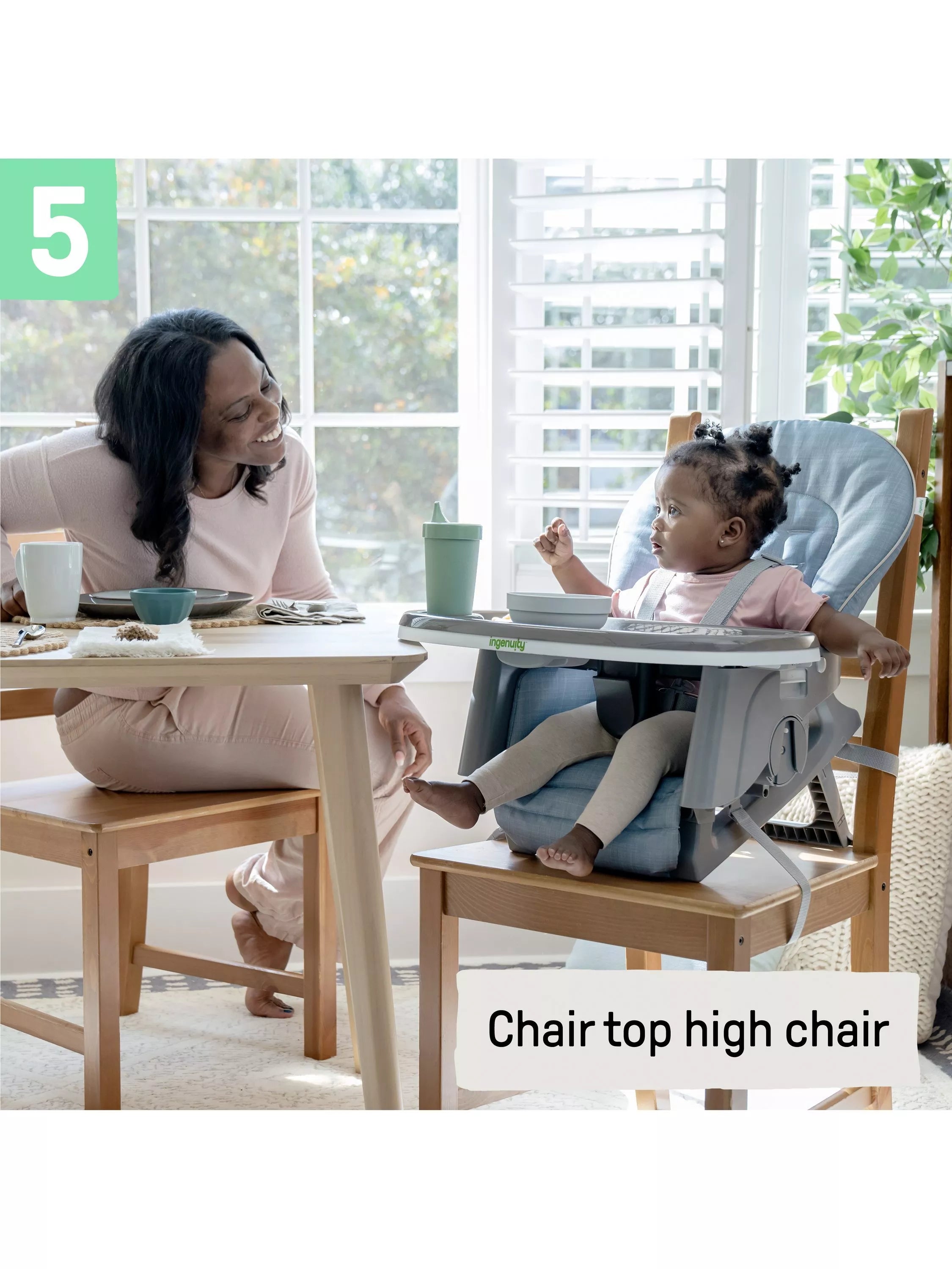 Ingenuity Proper Positioner 7-in-1 Highchair, UK version