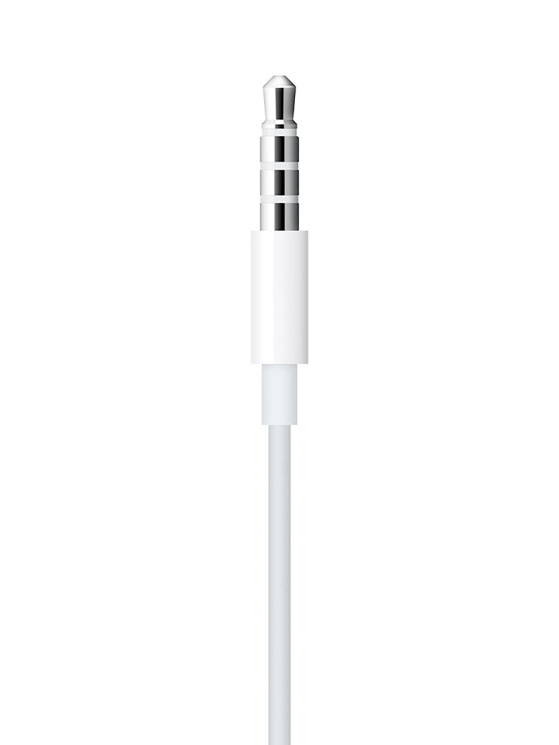 Apple EarPods white wired headphones 3.5mm (British brand)