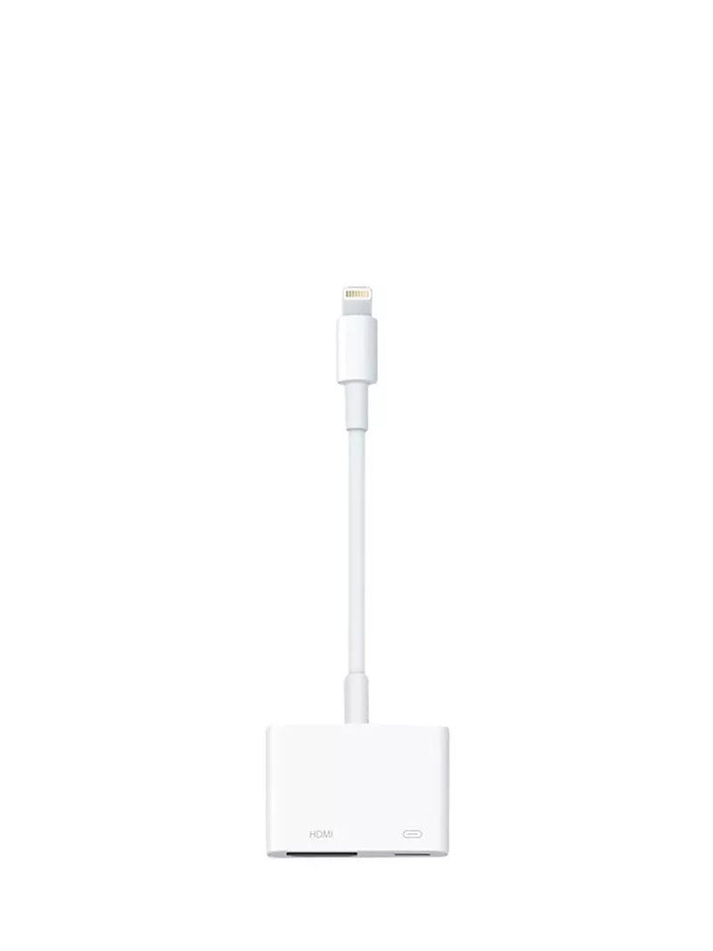 Apple Lightning to Digital AV Adapter, White