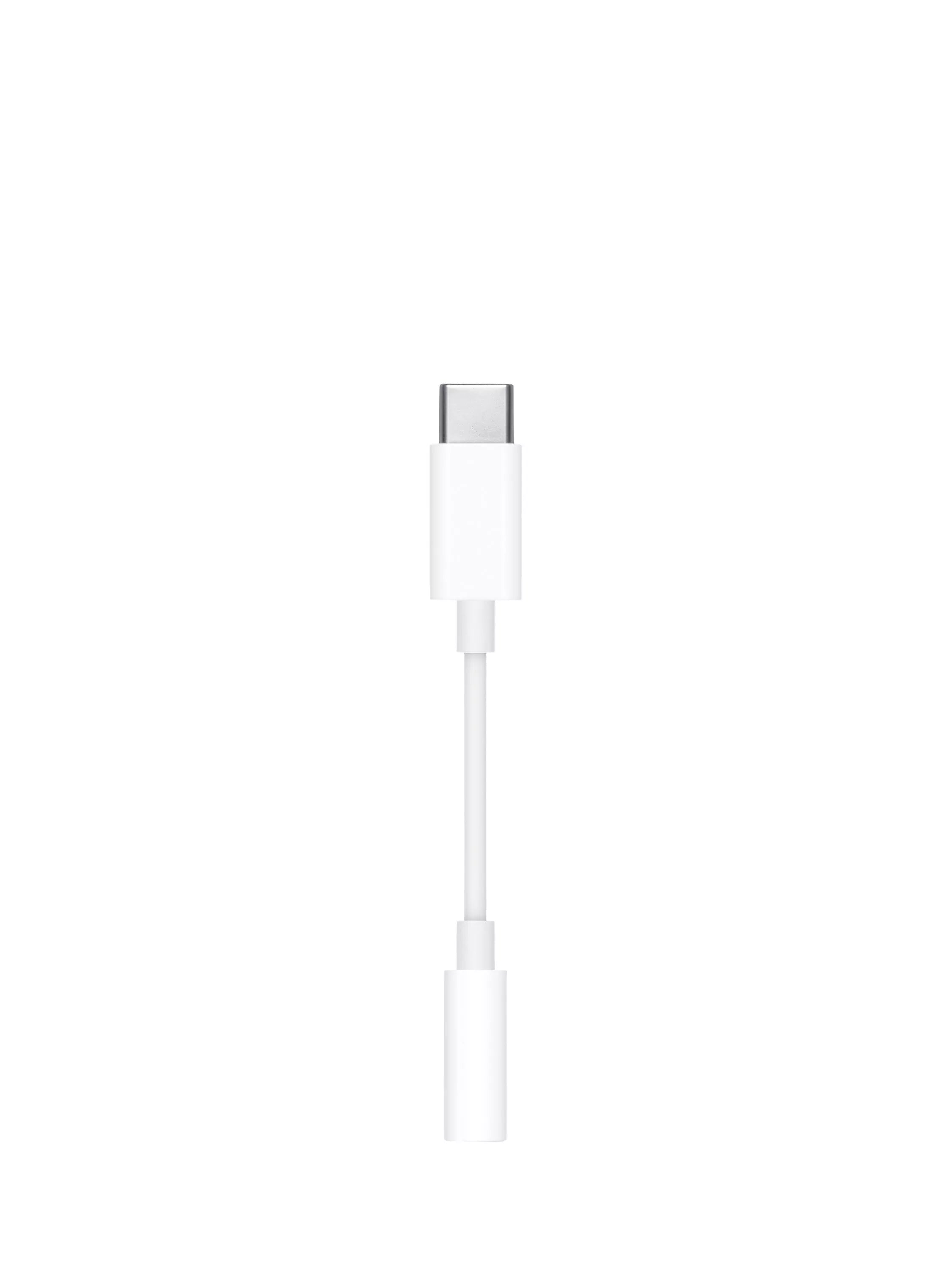 Apple USB-C to 3.5mm audio jack adapter white - British product