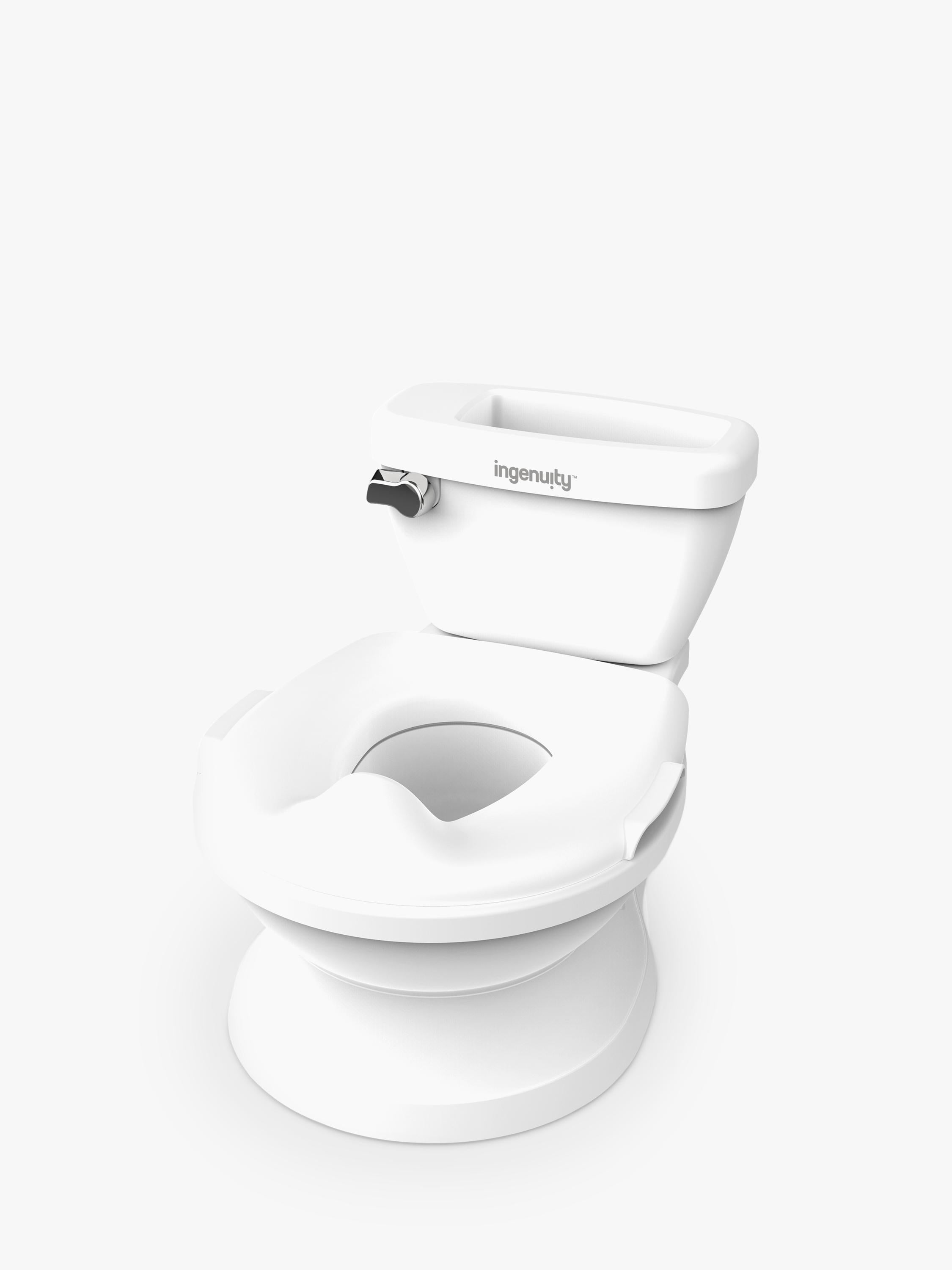 Ingenuity potty training floor toilet with flushing sound and removable seat, UK version