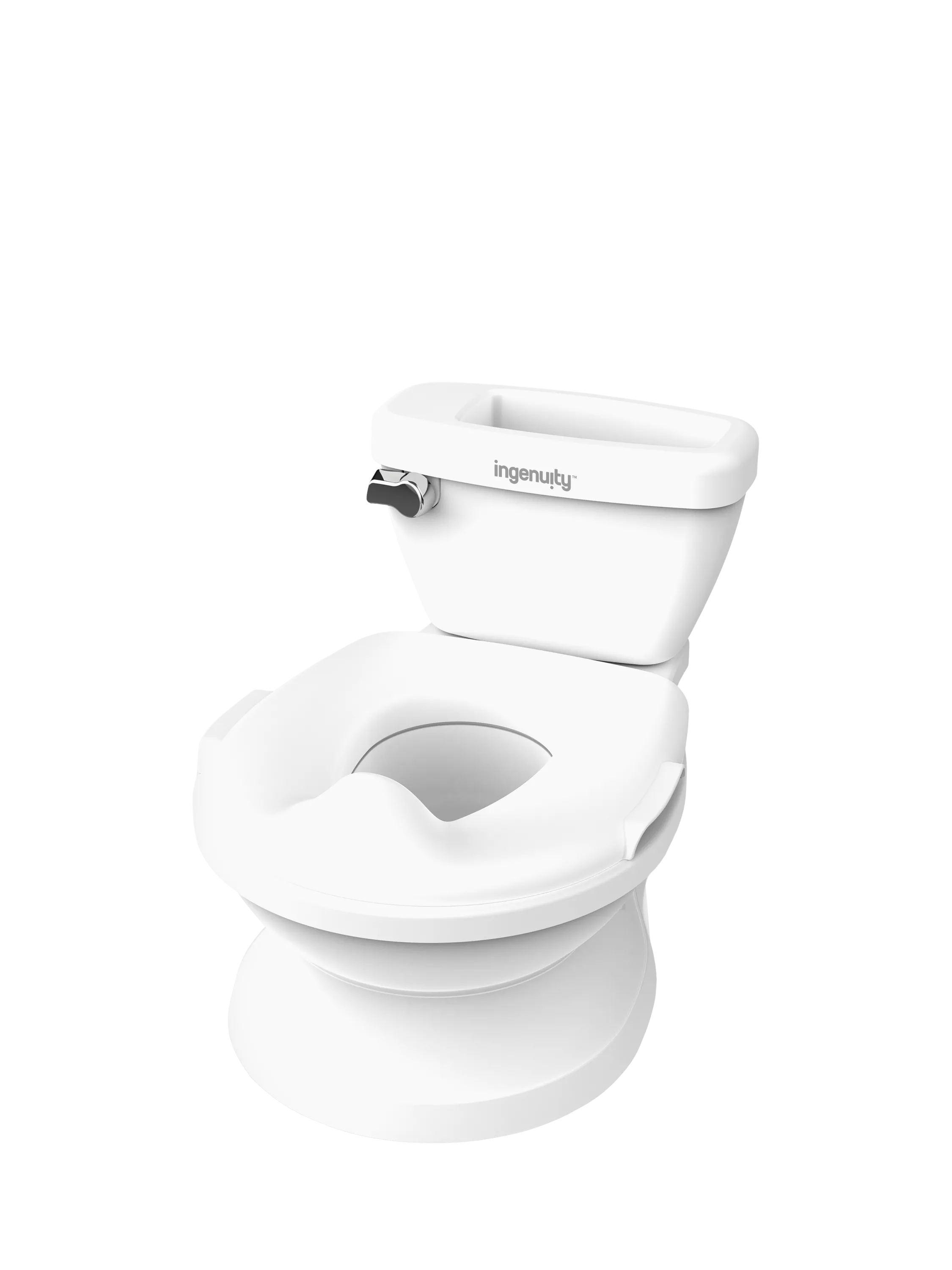 Ingenuity potty training floor toilet with flushing sound and removable seat, UK version