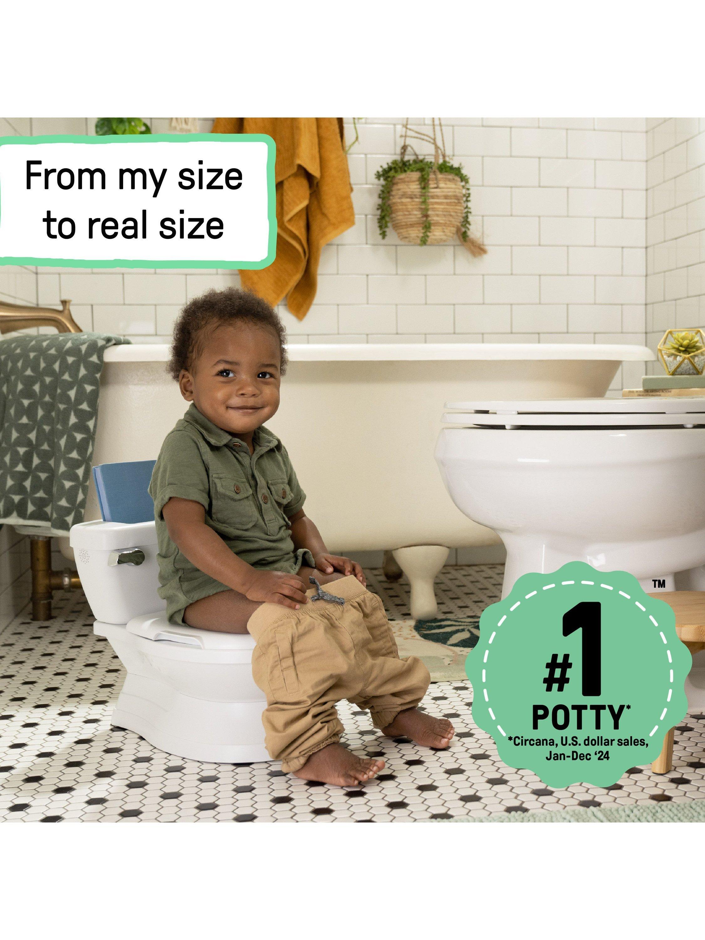 Ingenuity potty training floor toilet with flushing sound and removable seat, UK version