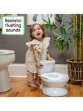 Ingenuity potty training floor toilet with flushing sound and removable seat, UK version