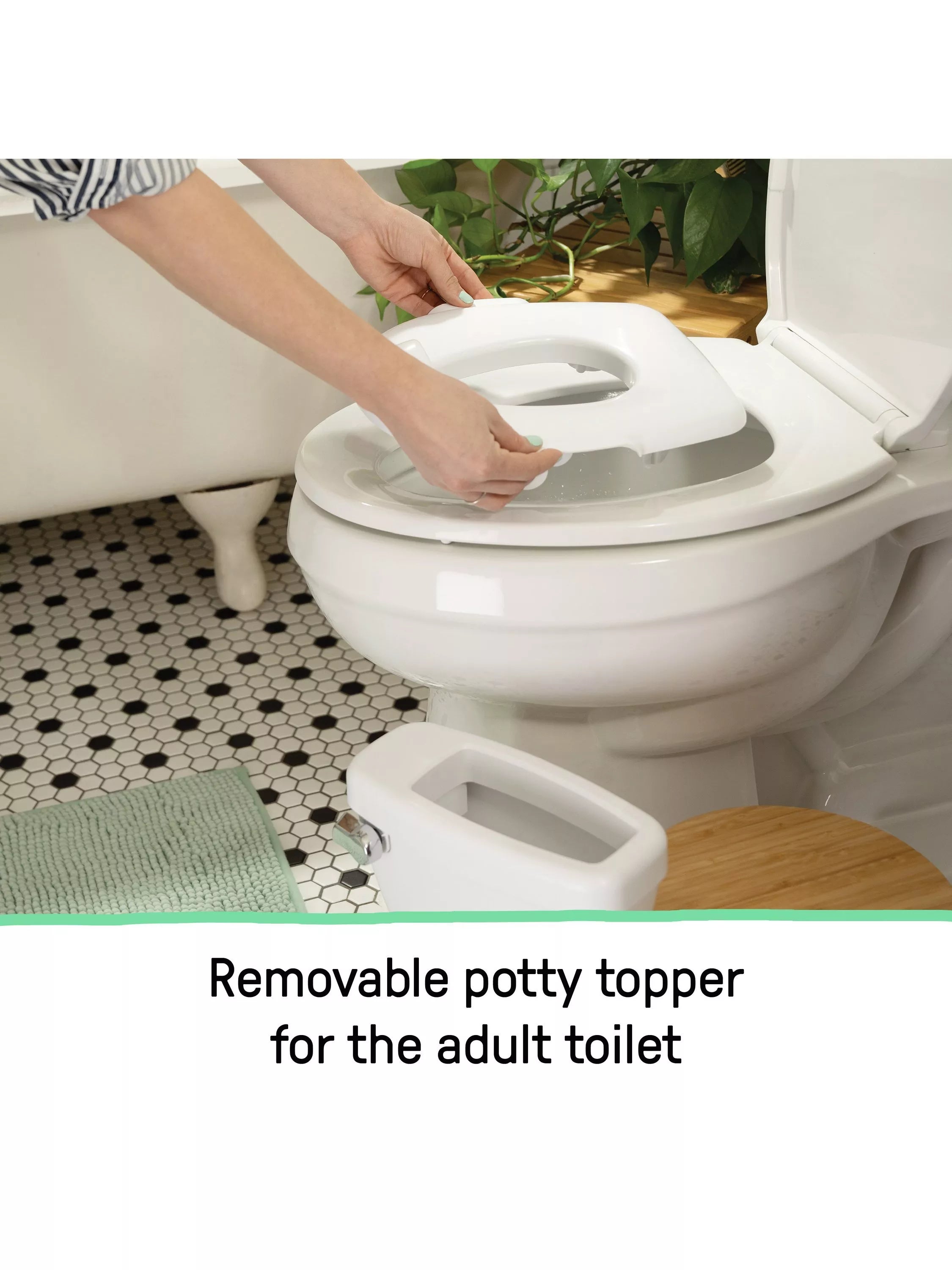 Ingenuity potty training floor toilet with flushing sound and removable seat, UK version