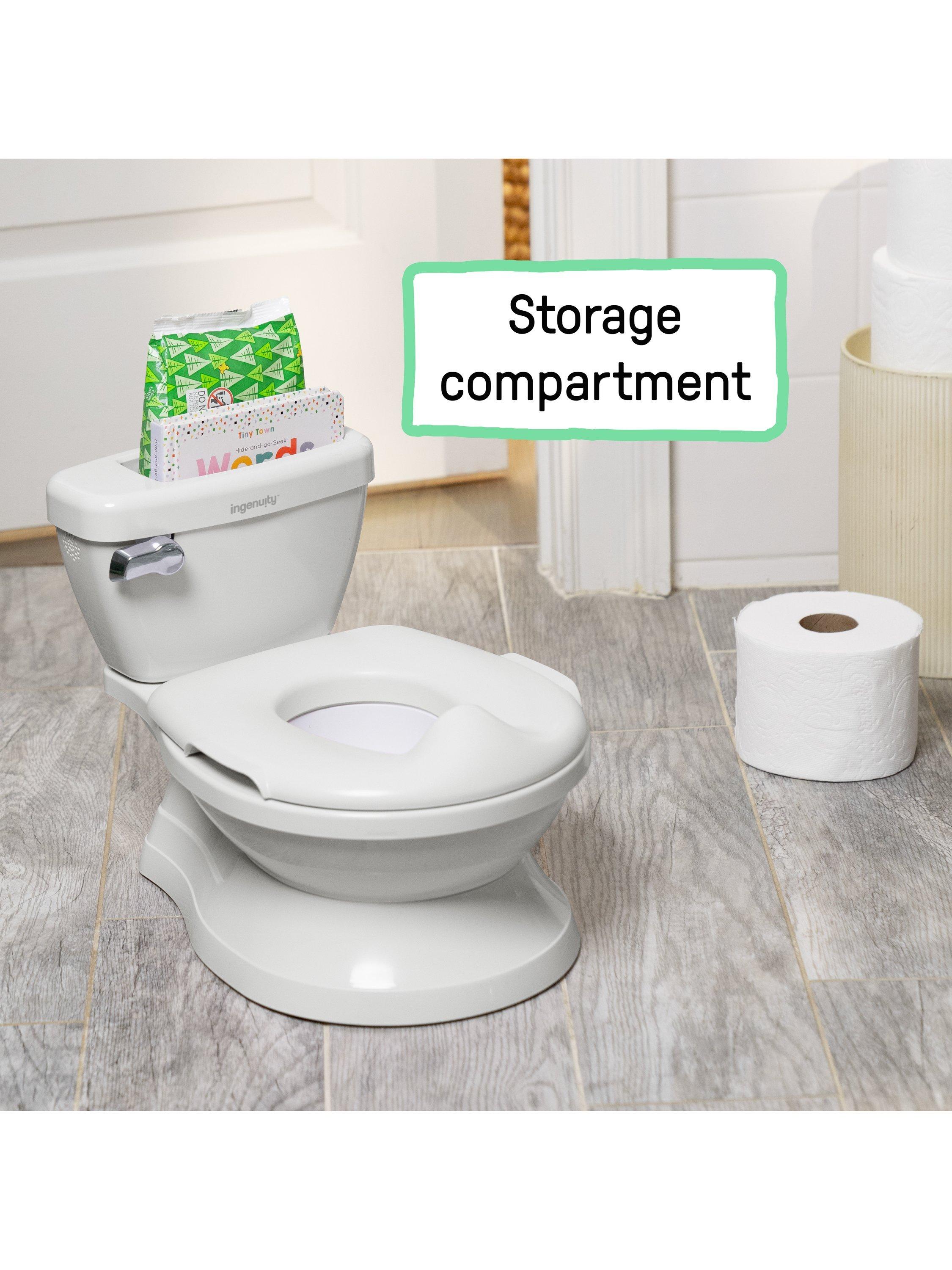 Ingenuity potty training floor toilet with flushing sound and removable seat, UK version