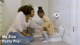 Ingenuity potty training floor toilet with flushing sound and removable seat, UK version