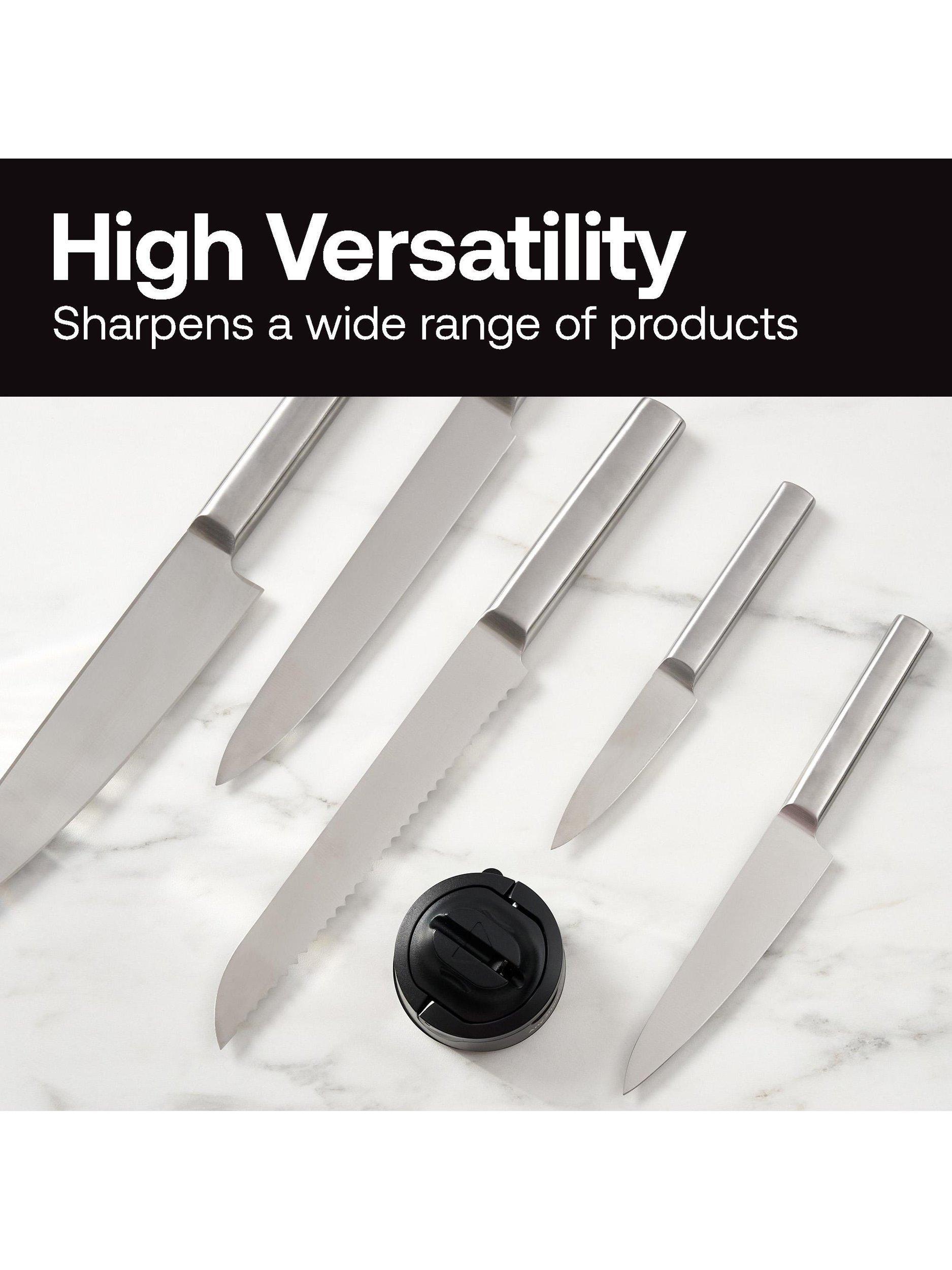 AnySharp Evo universal kitchen knife sharpener vacuum suction base - British product
