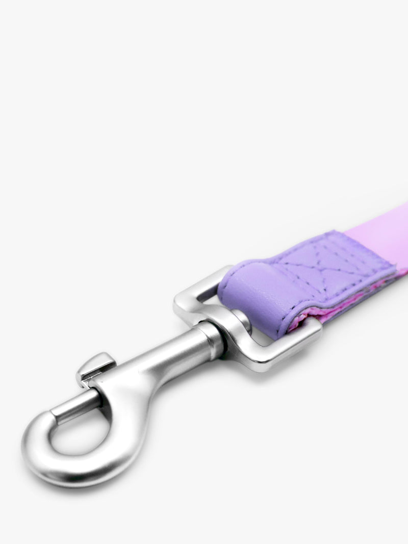 Florence by Mills colour block dog lead in pink and purple - British product
