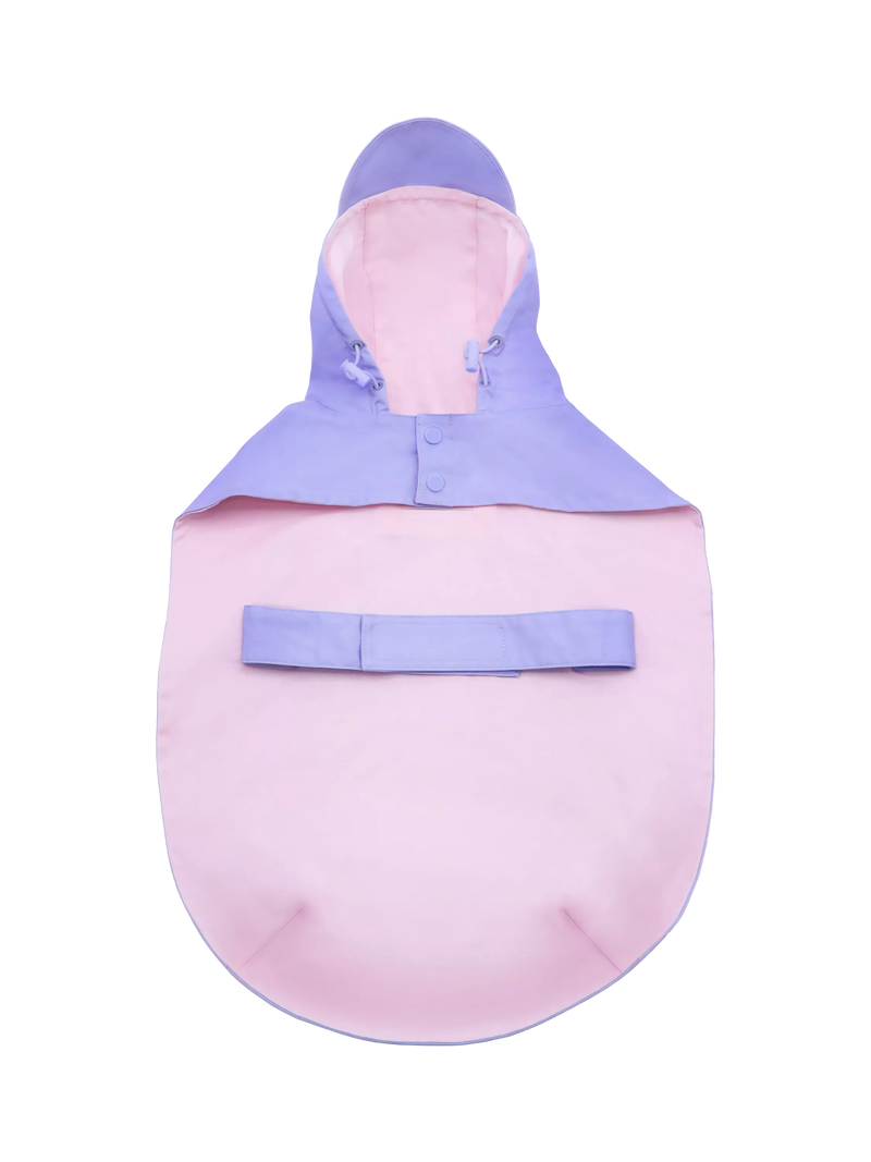 florence by mills Dog Raincoat, Purple - Medium