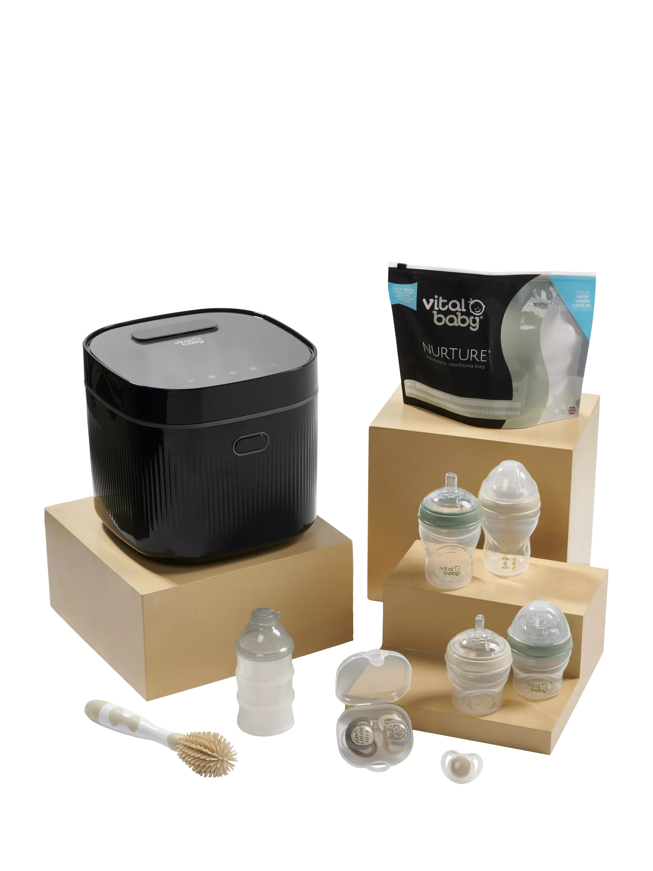 Vital Baby UV sterilising set Onyx Black, UK version