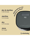 Vital Baby UV sterilising set Onyx Black, UK version