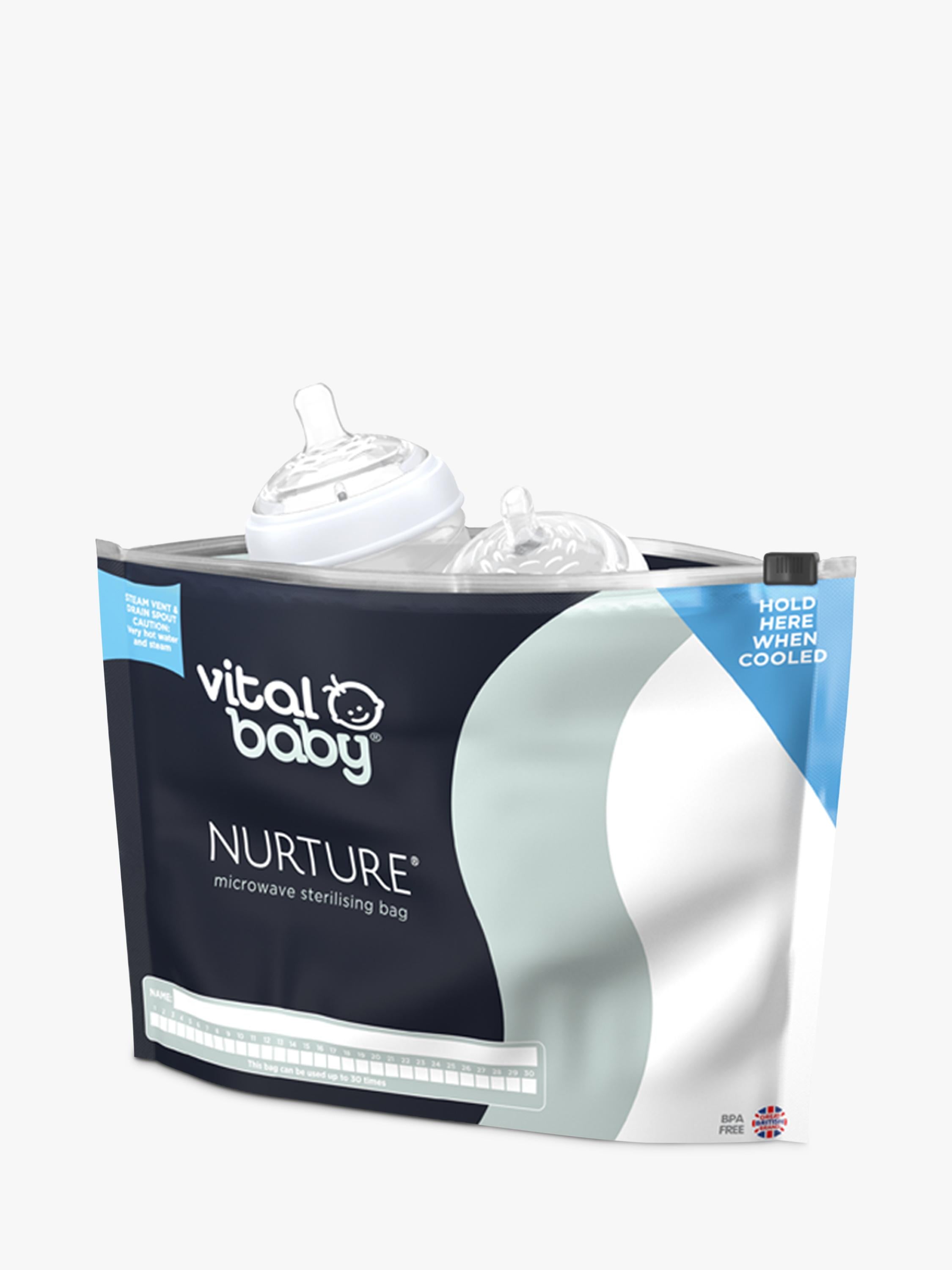 Vital Baby Nurture UV Set Olive Green, imported from the UK