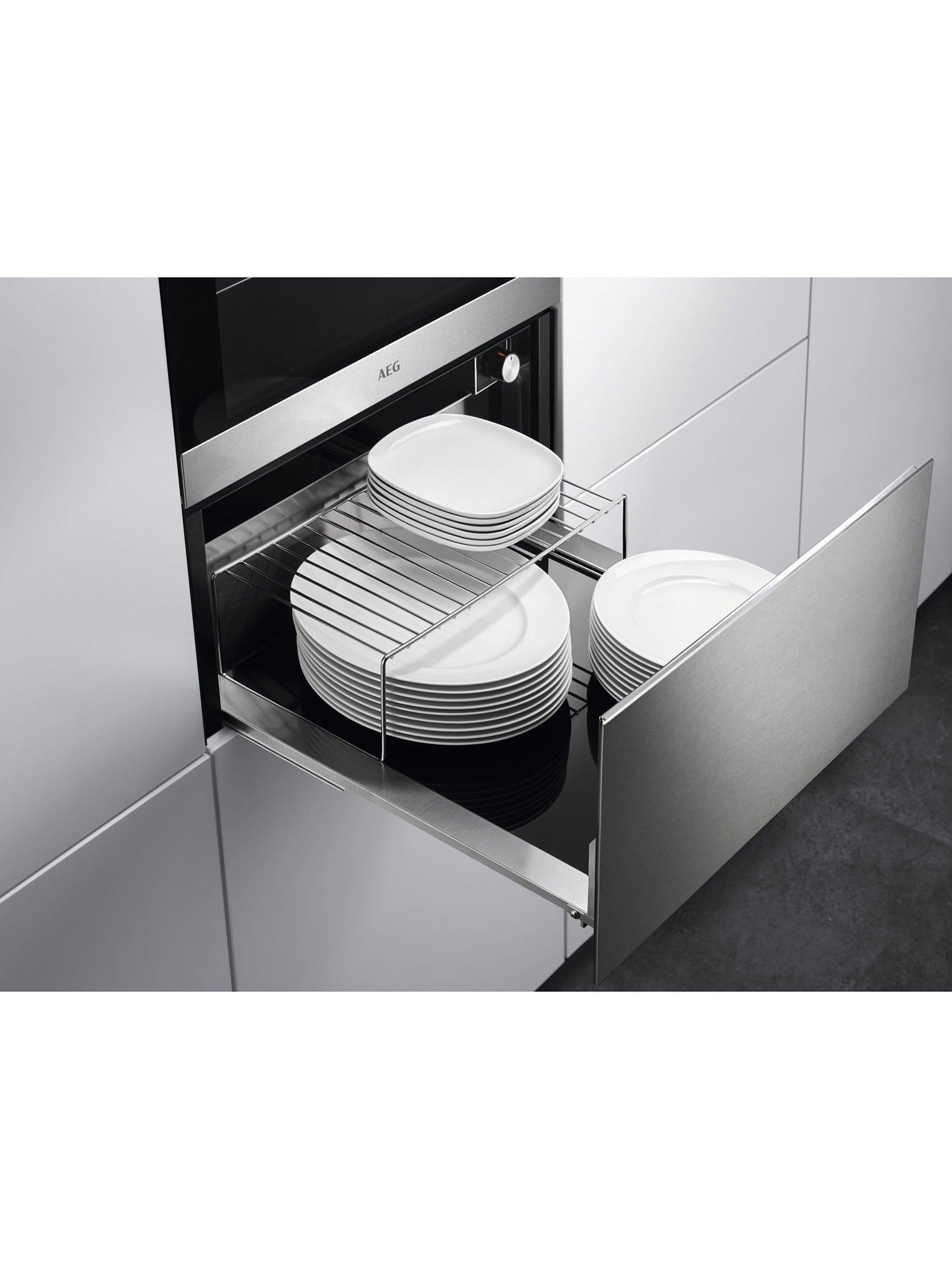 AEG 12L warming drawer stainless steel, UK version
