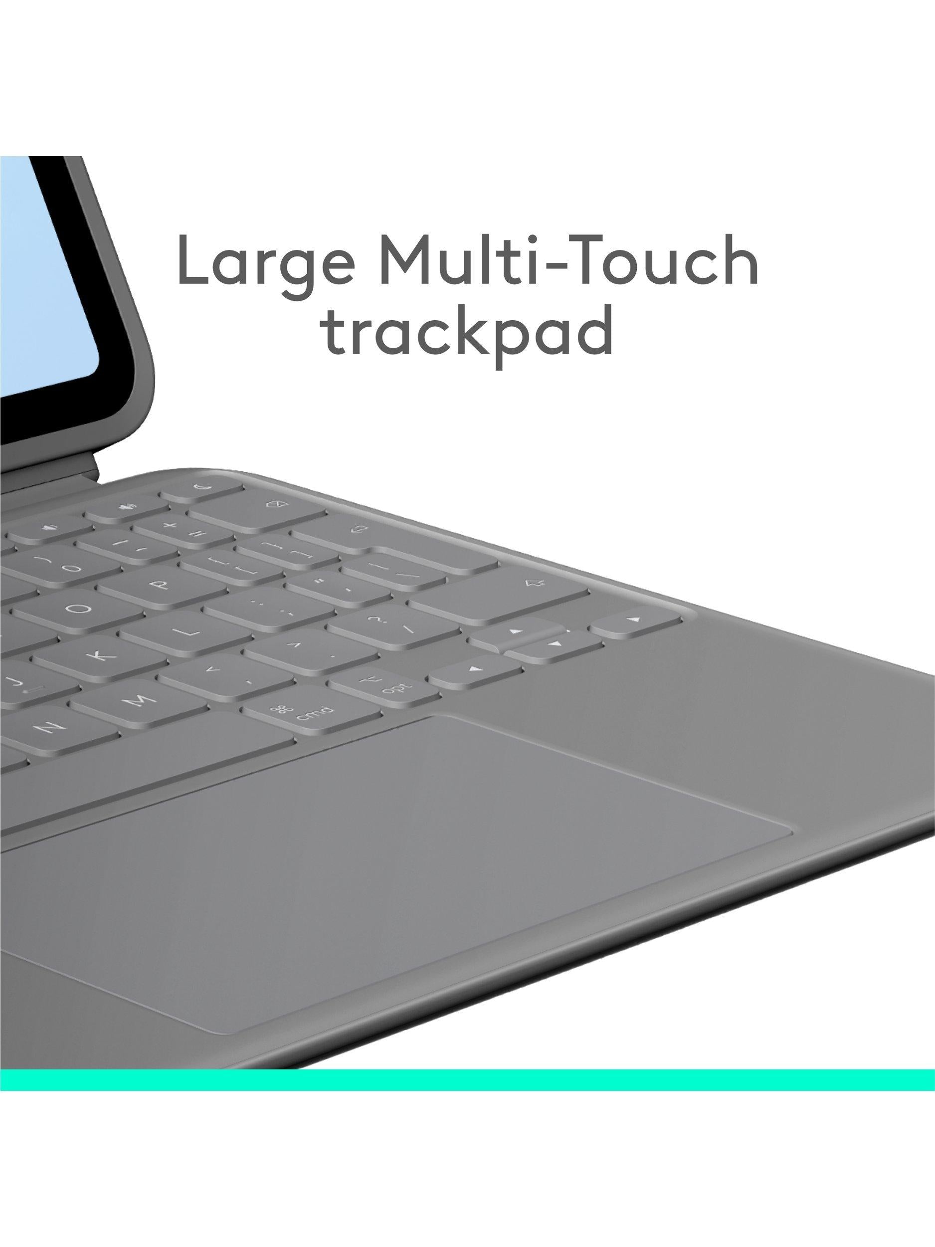 Logitech Combo Touch backlit keyboard cover for iPad Air 11 (British brand)