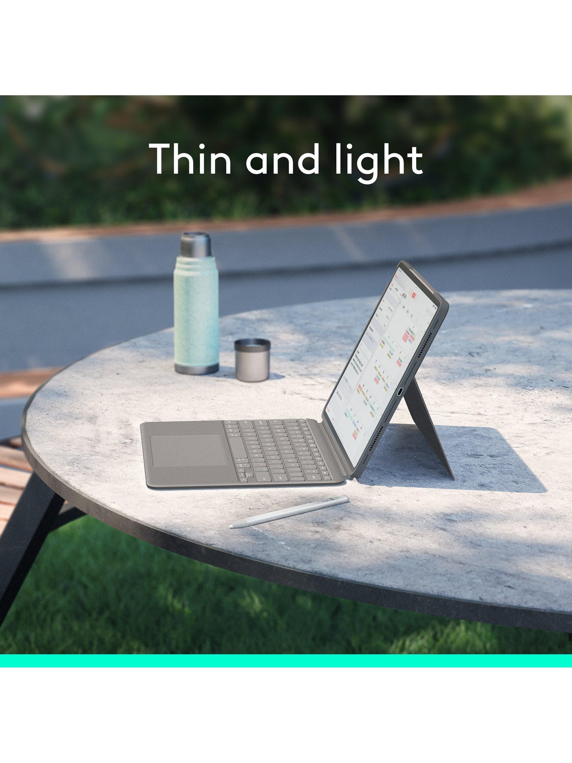 Logitech Combo Touch backlit keyboard cover for iPad Air 13, UK version