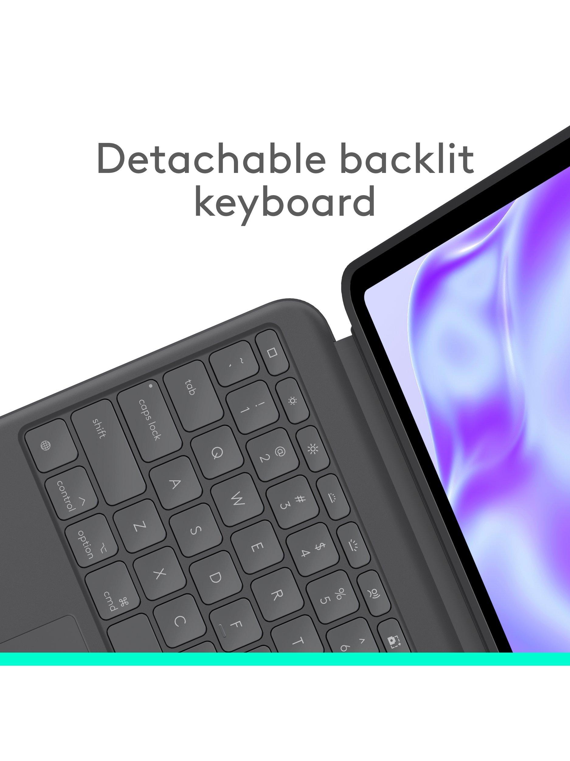 Logitech keyboard case for iPad Pro 13 inch M4 M5, UK version