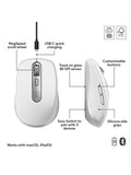 Logitech wireless mouse for Mac Pale Grey (British brand)