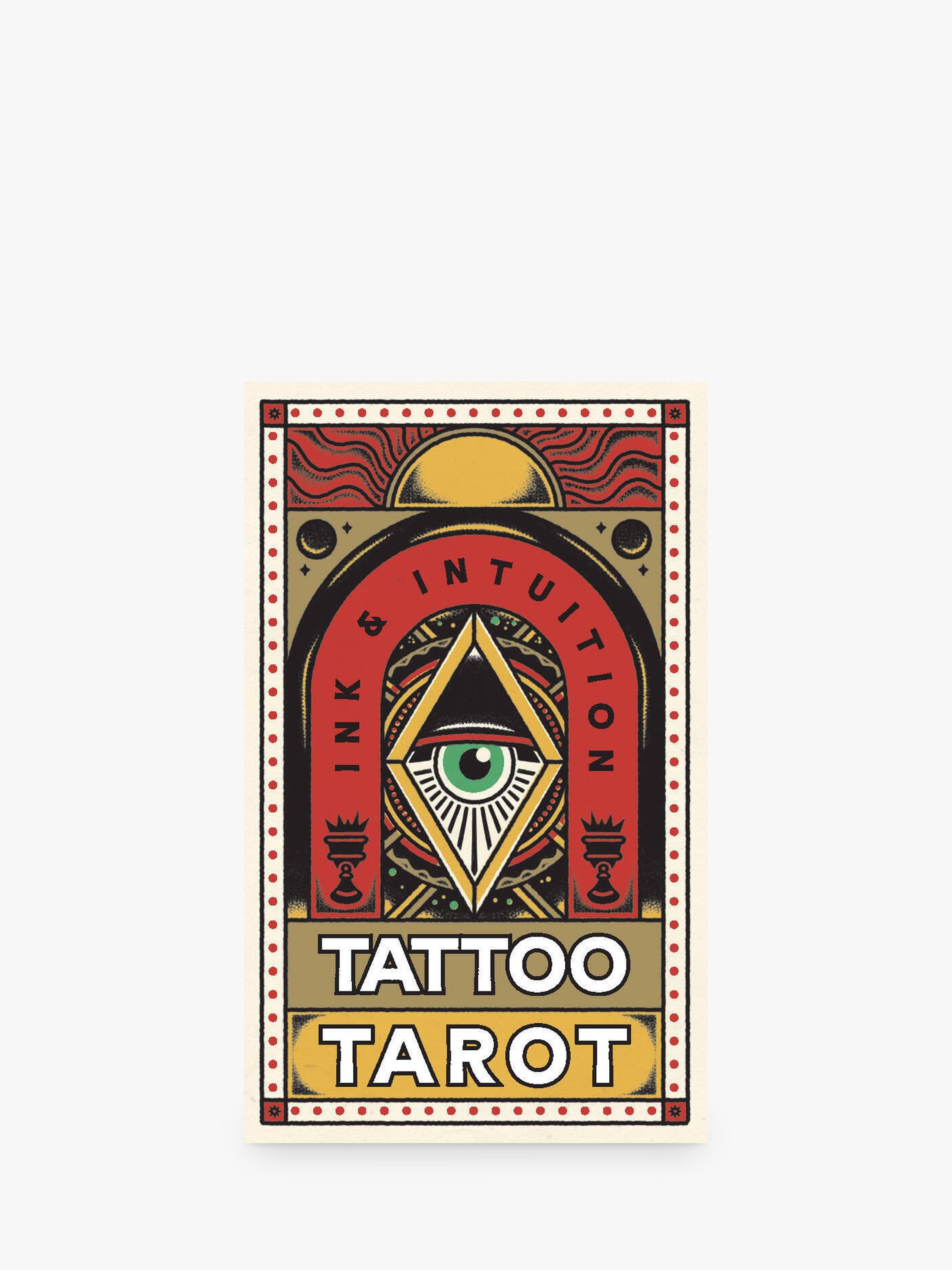 Laurence King Publishing tattoo tarot card mini set, UK version