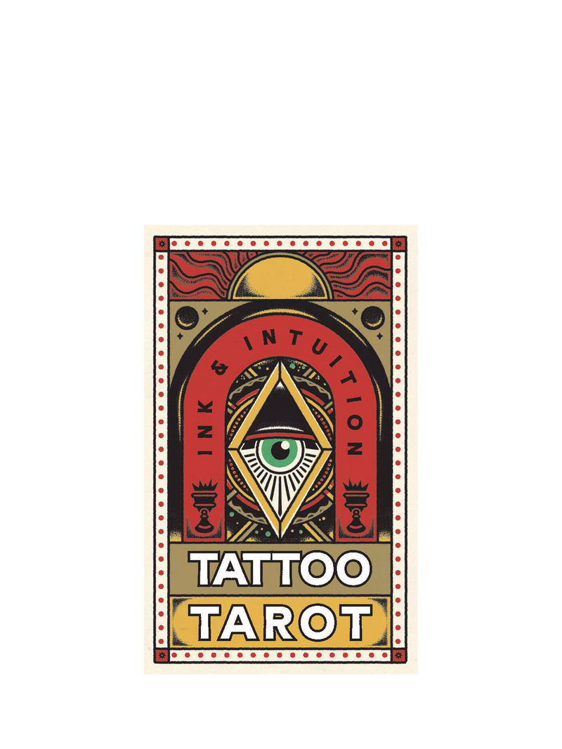 Laurence King Publishing tattoo tarot card mini set, UK version
