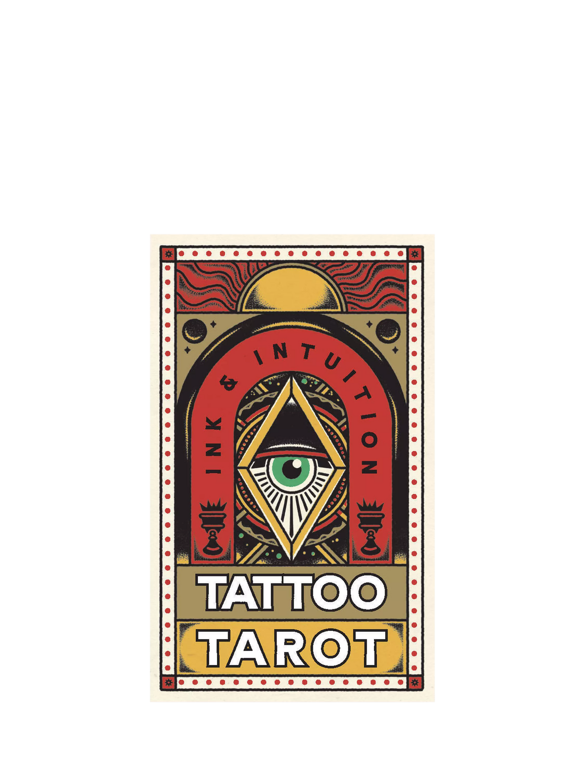 Laurence King Publishing tattoo tarot card mini set, UK version