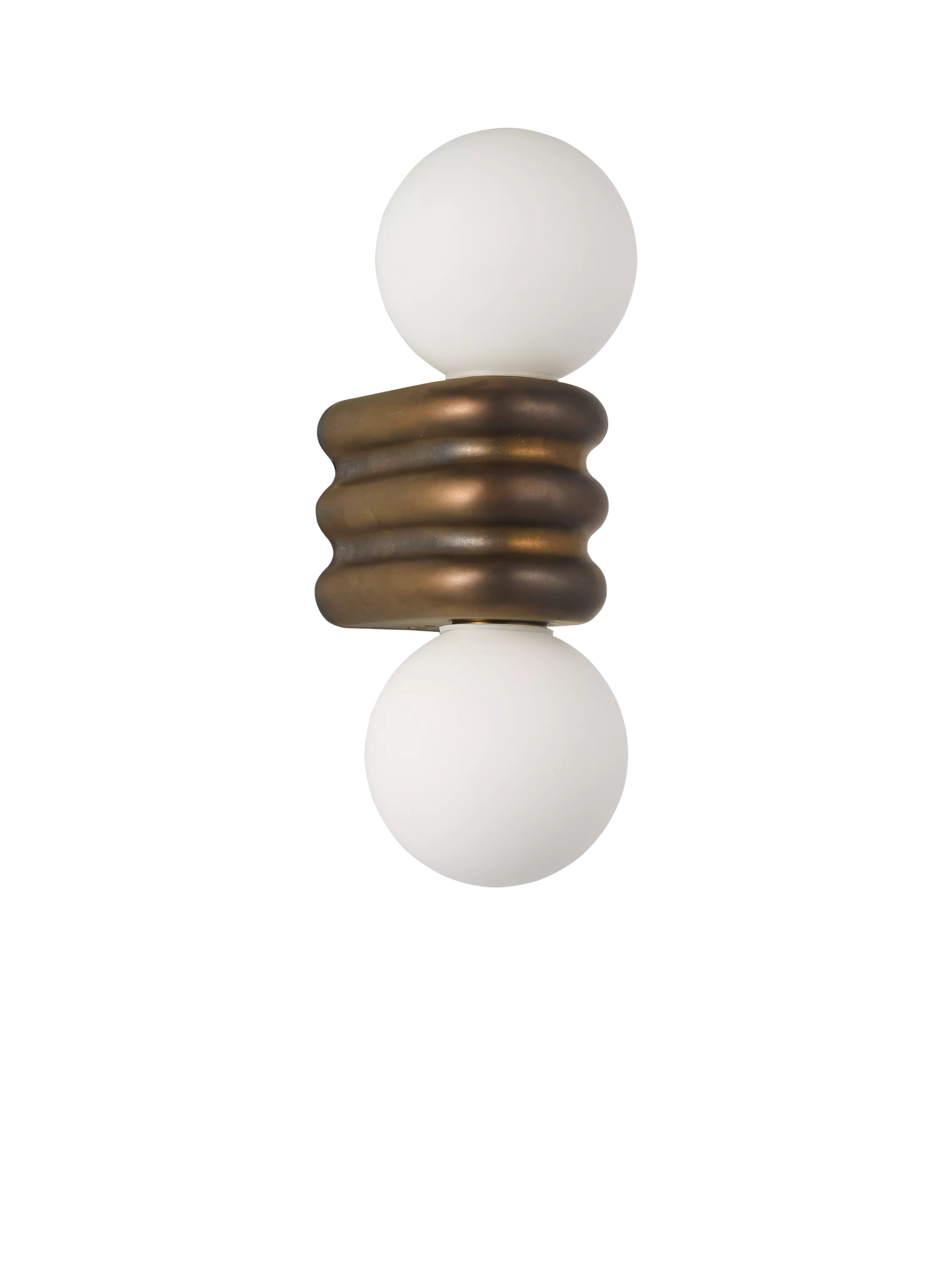 John Lewis Miche double bathroom wall light bronze (British brand)