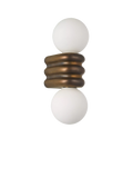 John Lewis Miche double bathroom wall light bronze (British brand)