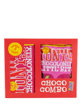 Tony's Chocolonely Choco Combo Gift Pack - Littl' Bits Milk Chocolate Caramel & Biscuit Bar and Milk Marshmallow & Biscuit Mix Duo, 280g