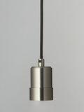 John Lewis Scandi pendant ceiling cord brushed metallic - British product