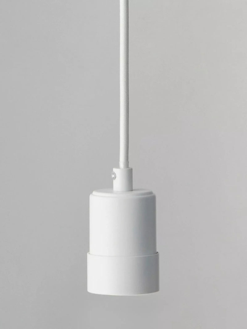 John Lewis Scandi pendant ceiling cord brushed metallic - British product