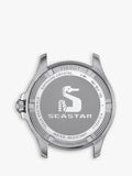 Tissot Seastar 1000 Quartz watch black dial gold-accented bezel (British brand)
