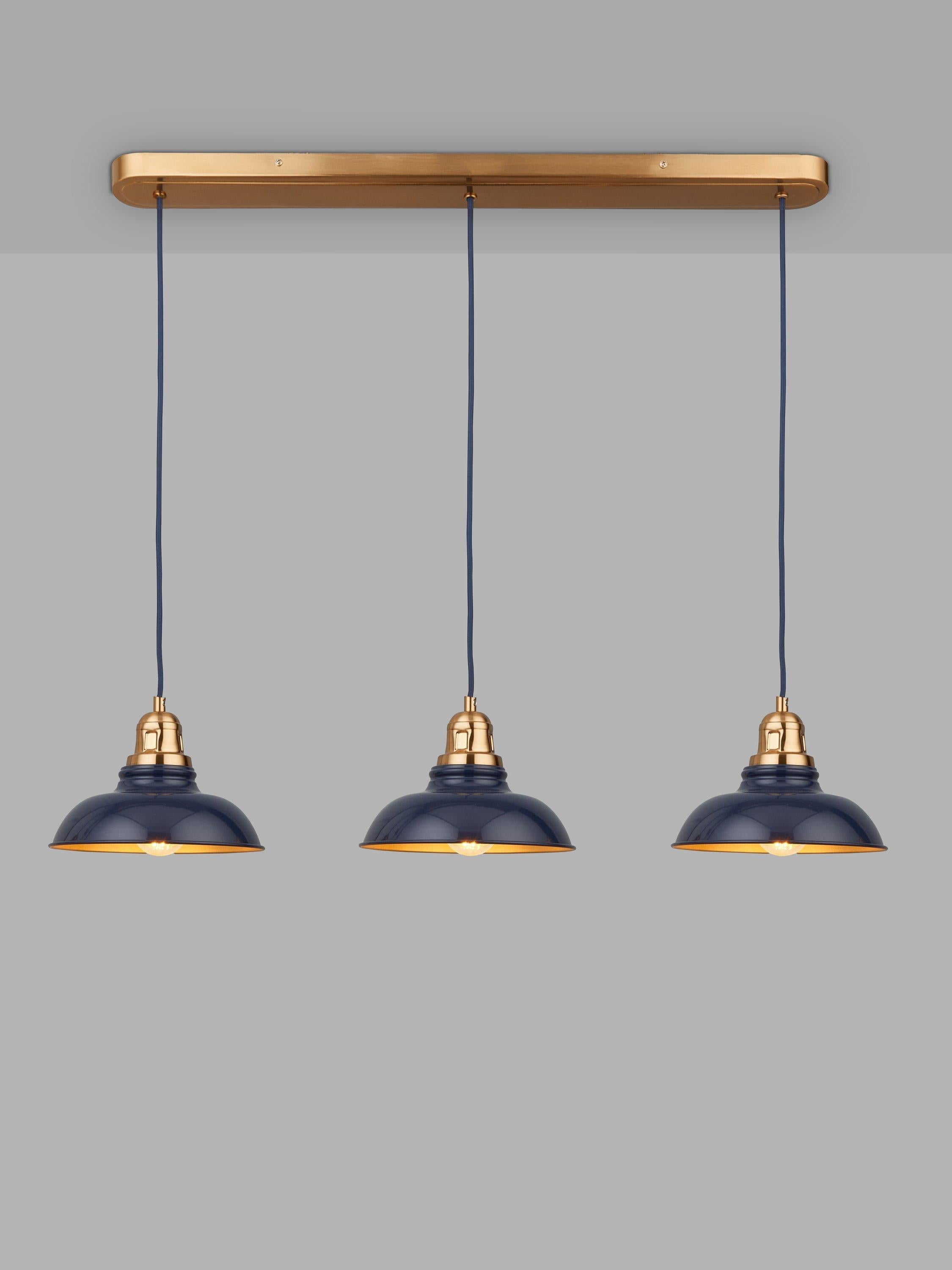 John Lewis Millhouse 3 lamp pendant ceiling light, imported from the UK
